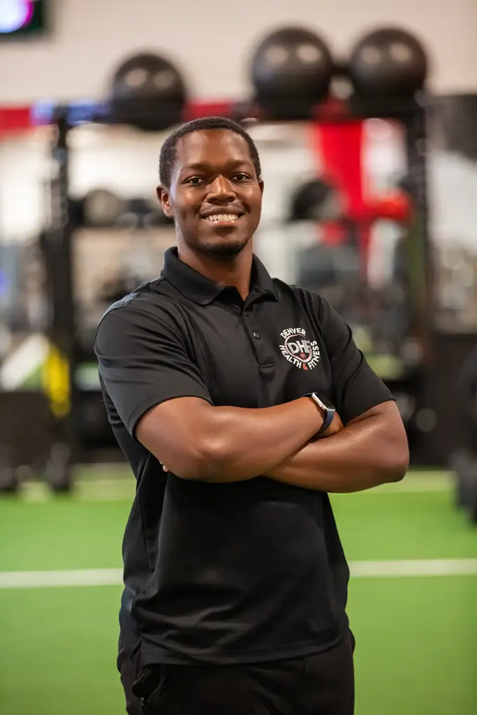 PersonalTraining_11 A young male personal trainer.