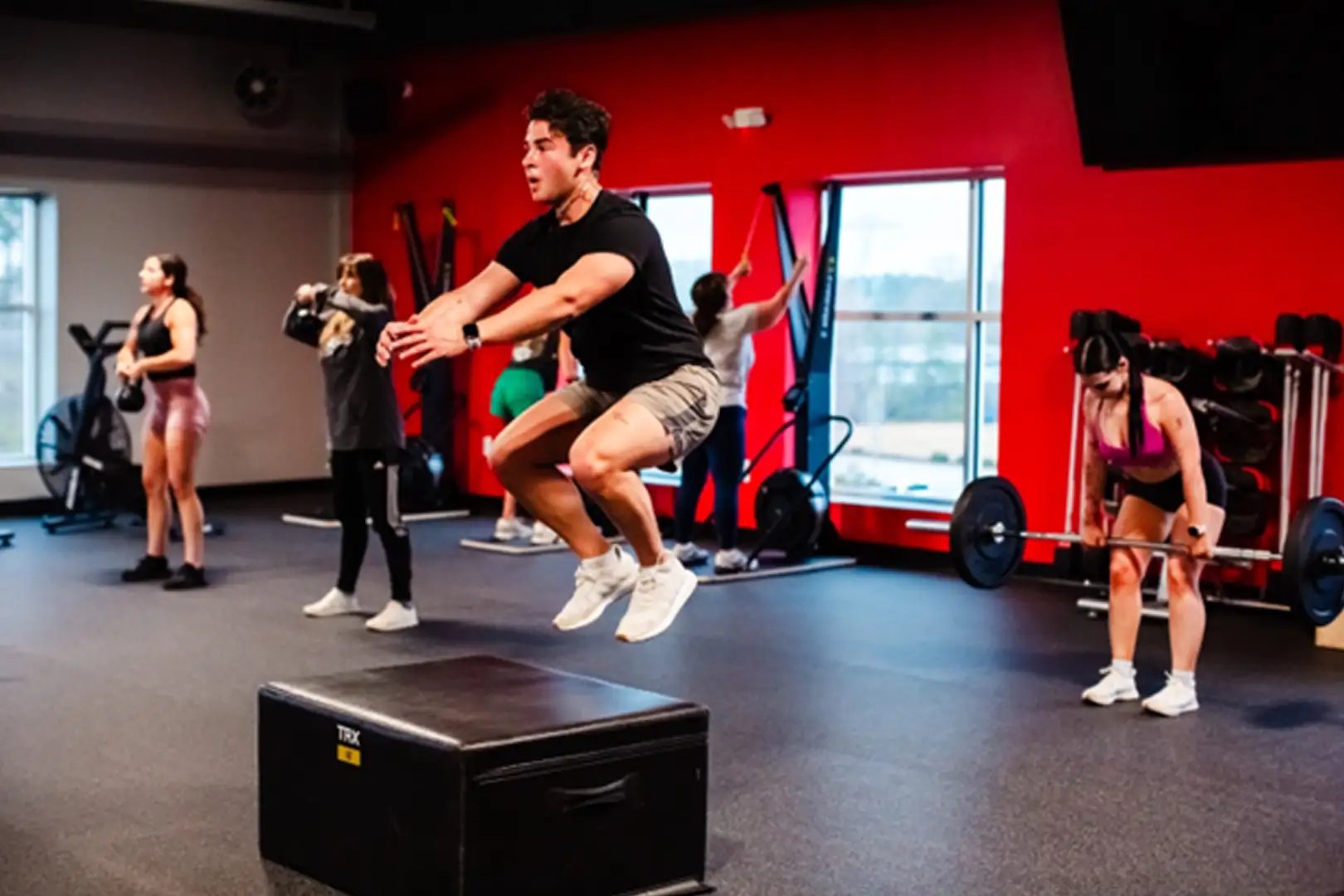 ceremony-les-mills_7 Man doing box jumps.